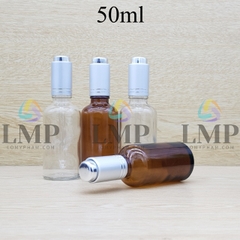 Chai tinh dầu nắp nhấn 50ml