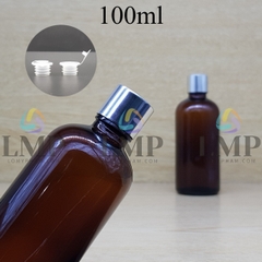 Chai tinh dầu nắp xi KO viền 100ml