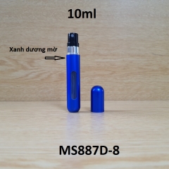 Chai chiết nước hoa màu mờ 10ml