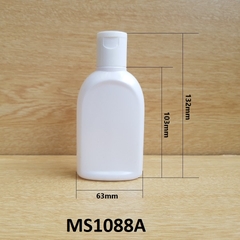 Chai PET trắng nắp bật 150ml
