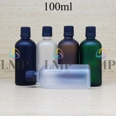 Chai tinh dầu phun mờ nắp nhựa mỏng 100ml