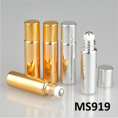 Chai TT bi lăn sắt màu vàng - bạc 5ml