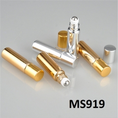 Chai TT bi lăn sắt màu vàng - bạc 5ml