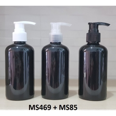 Chai đen vòi van 220ml