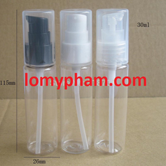 Chai trong vai ngang nắp xịt giọt 30ml