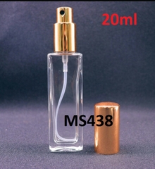 Chai vuông phun sương 20ml