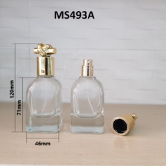 Chai nước hoa nắp vàng xoắn 50ml