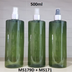 Chai rêu vai ngang phun sương xi bạc 500ml