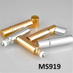 Chai TT bi lăn sắt màu vàng - bạc 5ml