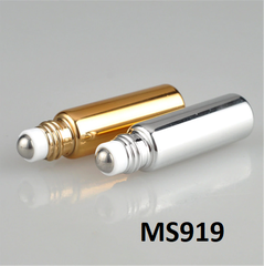 Chai TT bi lăn sắt màu vàng - bạc 5ml