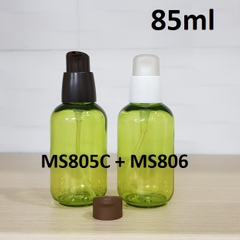 Chai PET xanh lá nắp xịt giọt 85ml
