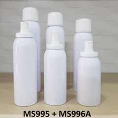 Chai PET trắng đầu phun sương