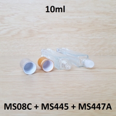 Chai lăn vuông bi nhựa 10ml