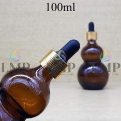 Chai hồ lô nắp bóp khoen nhôm 100ml