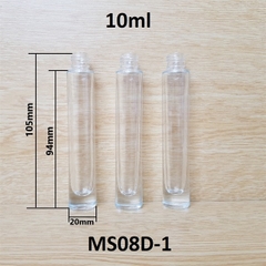 Thân chai TT tròn cao 10ml ( đáy dày )