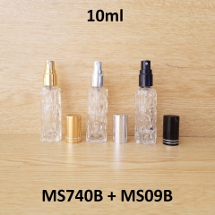 Chai khổ qua đít chai lục giác nắp 2 viền 10ml