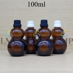 Chai hồ lô nắp dày 100ml