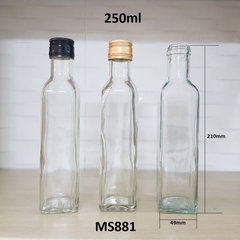 Chai vuông 250ml