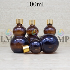 Chai hồ lô nắp sọc 100ml