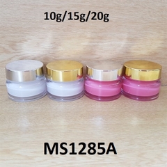 Hũ kem Q20 cao cấp trơn nắp xi