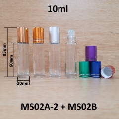 Chai TT bi lăn trong nắp vàng 2 viền 10ml