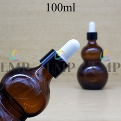 Chai hồ lô nắp bóp khoen nhôm 100ml