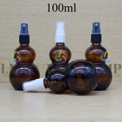 Chai hồ lô phun sương sọc 100ml