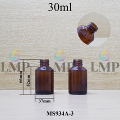 Thân chai thủy tinh vát 30ml