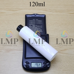 Chai PETG vai ngang nắp vặn trơn