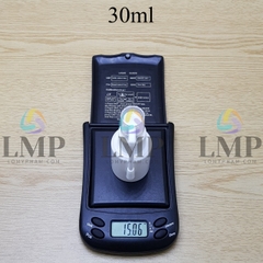 Chai PETG vai ngang đầu xịt mũi 360 độ