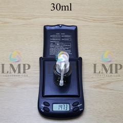 Chai PETG vai ngang đầu xịt mũi 360 độ