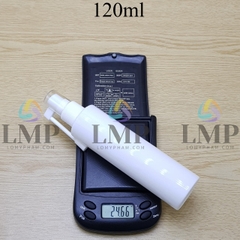 Chai PETG vai ngang đầu xịt mũi 360 độ