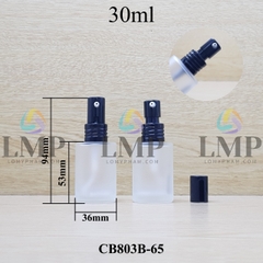Chai thủy tinh đầu nhôm giọt cao
