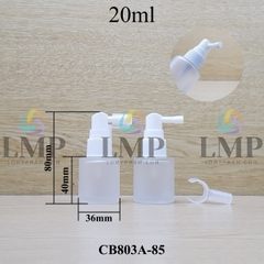 Chai thủy tinh đầu xịt mũi 90 độ