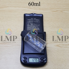 Chai PETG vai ngang nắp push down and turn sọc