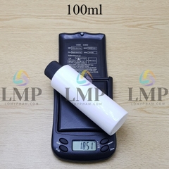 Chai PETG vai ngang nắp push down and turn sọc