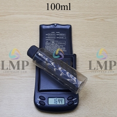 Chai PETG vai ngang nắp push down and turn sọc