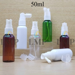 Chai vai tròn đầu xịt mũi 90 độ 50ml