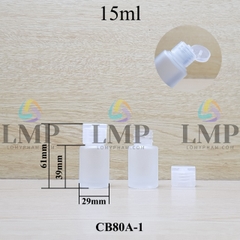 Chai thủy tinh nắp bật sọc
