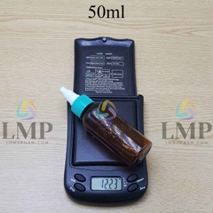 Chai vai tròn nắp nhọn sọc tattoo 50ml