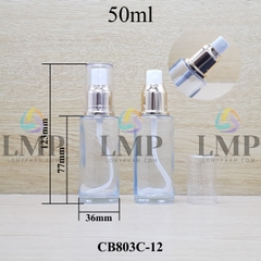 Chai thủy tinh đầu phun sương xi