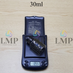 Chai PETG vai ngang nắp bật trơn bóng