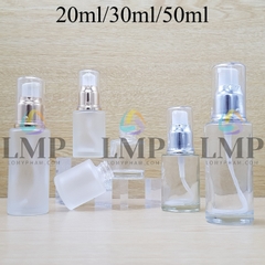 Chai thủy tinh đầu xịt giọt xi