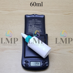 Chai PETG vai ngang nắp nhọn sọc tattoo