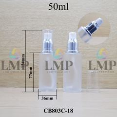 Chai thủy tinh đầu xịt giọt xi