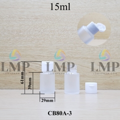 Chai thủy tinh nắp bật sọc