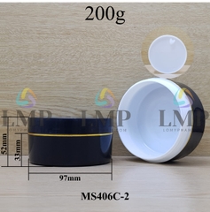 Hũ K viền vàng/bạc