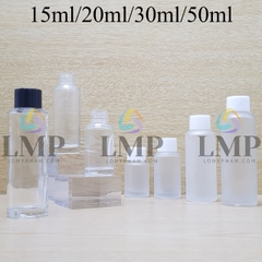 Chai thủy tinh nắp vặn trơn