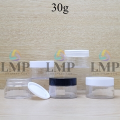 Hũ PET nắp nhựa 30g