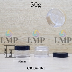 Hũ PET nắp nhựa 30g